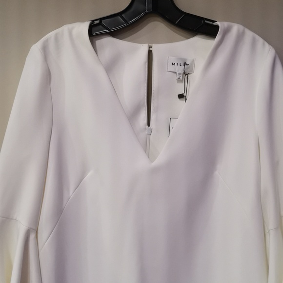 Milly | Bell-sleeve Nicole Dress - Picture 4 of 6